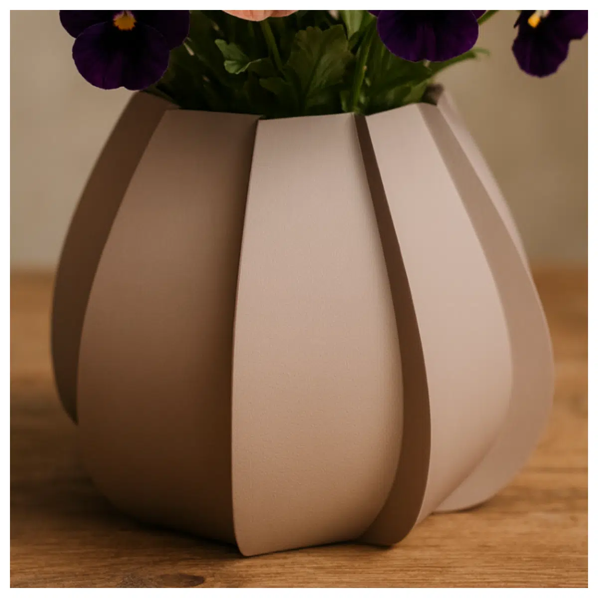 Vaso Origami Creative Paper Art DIY Assembly Models Paper Flowers Decoration Toys Puzzle Gifts