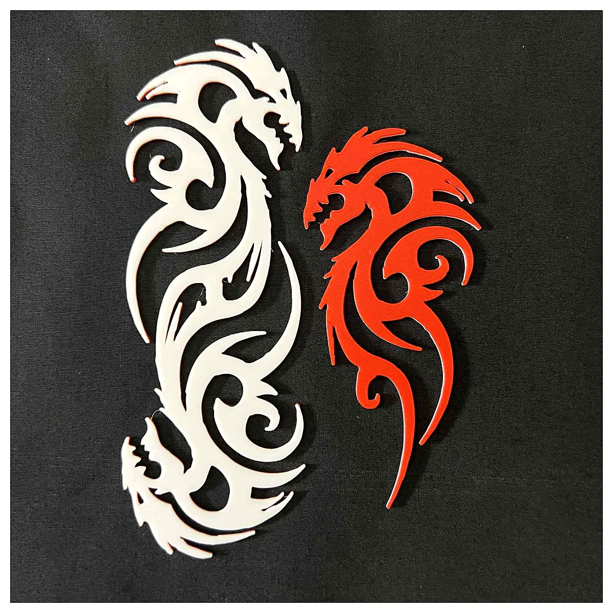 Tribal Dragon Silhouette Bookmark Dragon Theme Bookmark Dragon Bookmark Silhouette Bookmark Dragon Culture Bookmark Dragon Lover Bookmark
