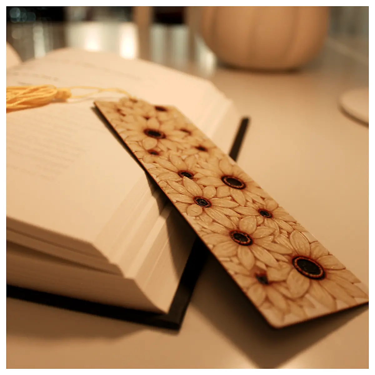 Sunflower Bookmark Wholesale Sunflower Bookmark Souvenir Hand Painted Bookmark Creative Bookmark Memory