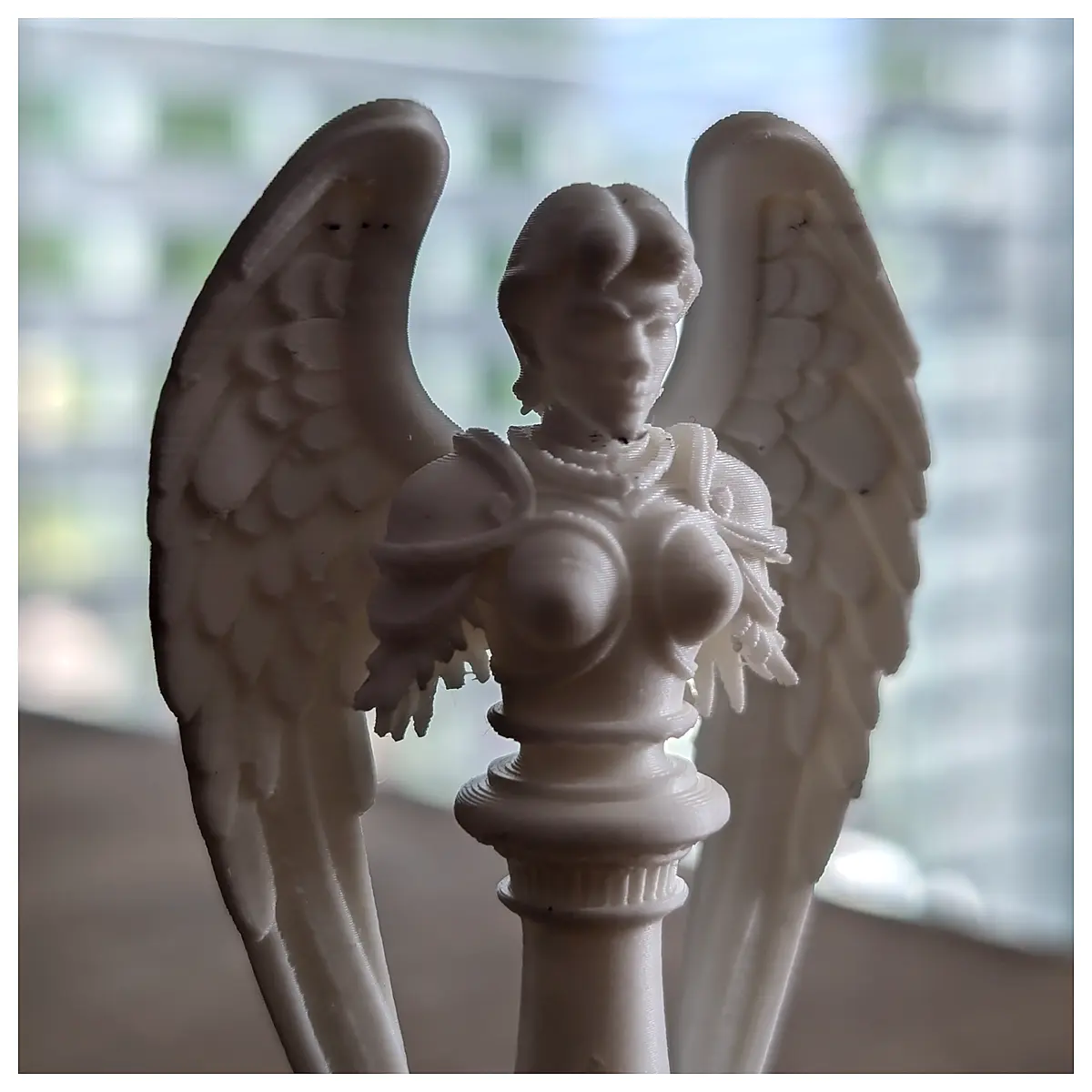 Angel Statue Wings Fantasy Sculpture Figurine Collectible Art Decor