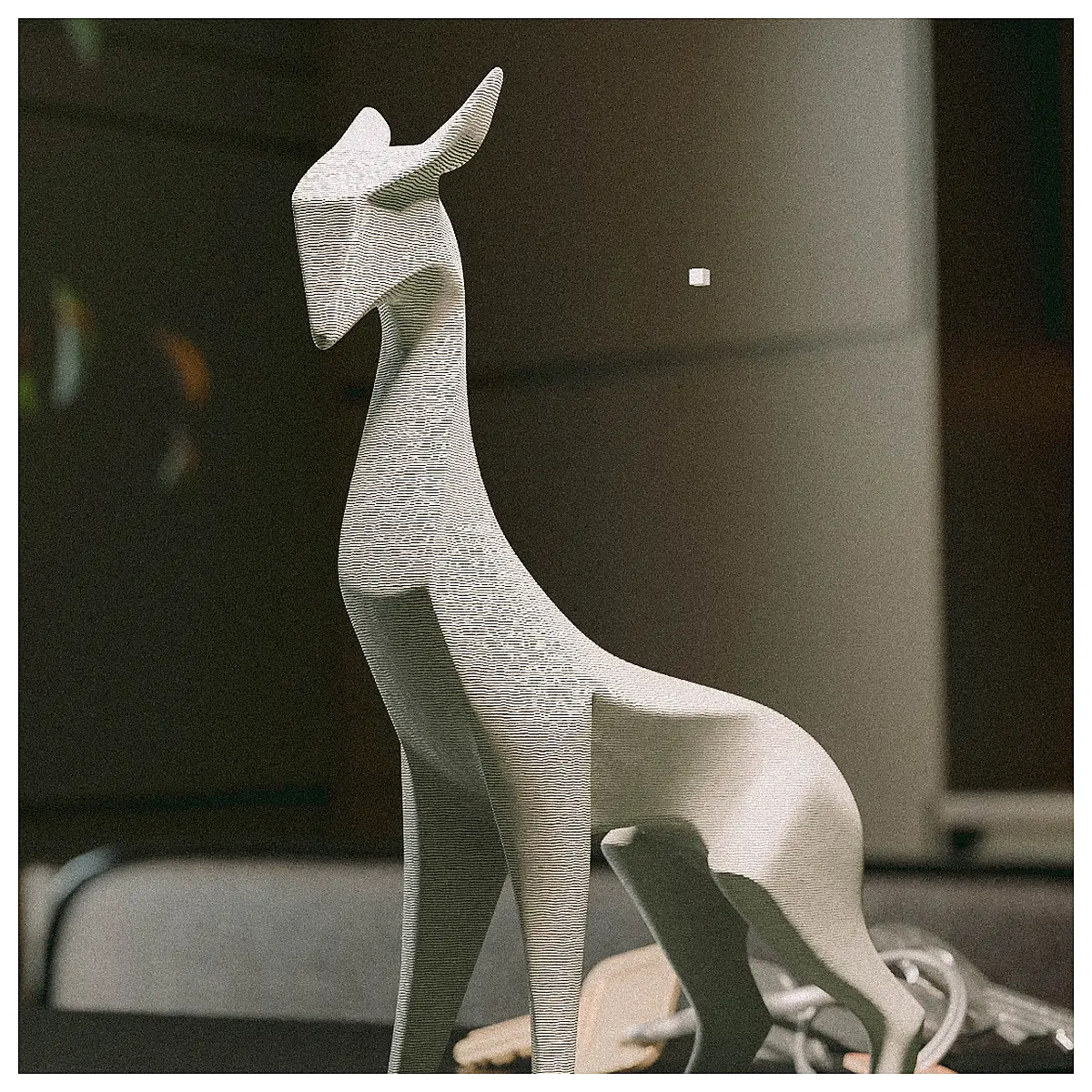Low Poly Deer Simple 3D Model Game Assets Animation Resources