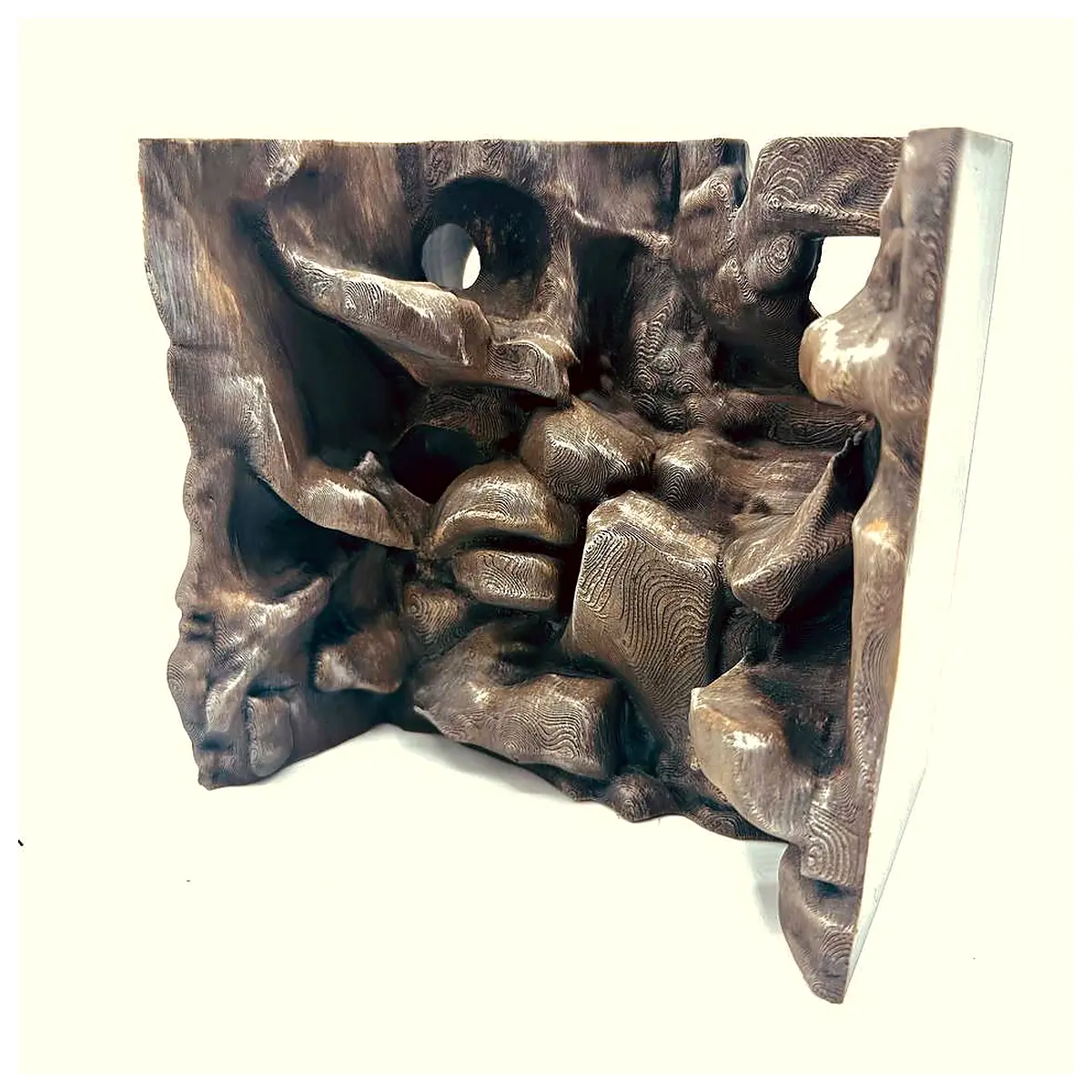 3D Cliff Background Plate Photography Props Film Backdrop Stage Setting Studio Props Shooting Accessories