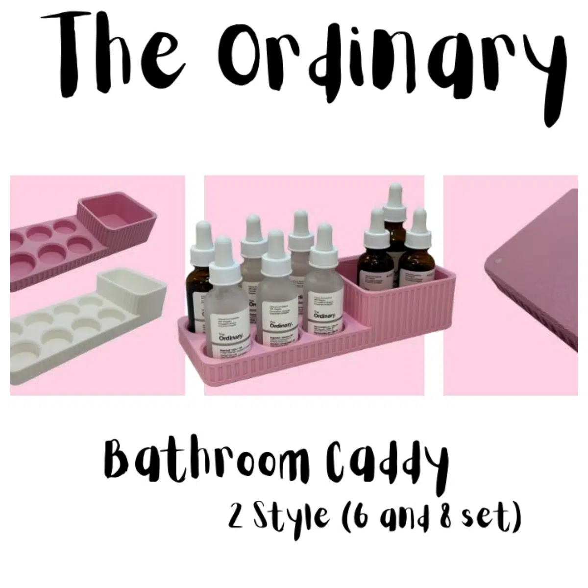 The Ordinary Bathroom Organizer Shower Shelf Wall Mounted Storage Soap Dispenser Toothbrush Holder Toothpaste Tray Space Saving
