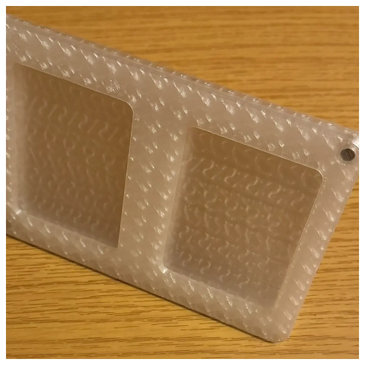 Dual Slot Display Case Card Collection Holder Card Protection Storage Box Card Display Case