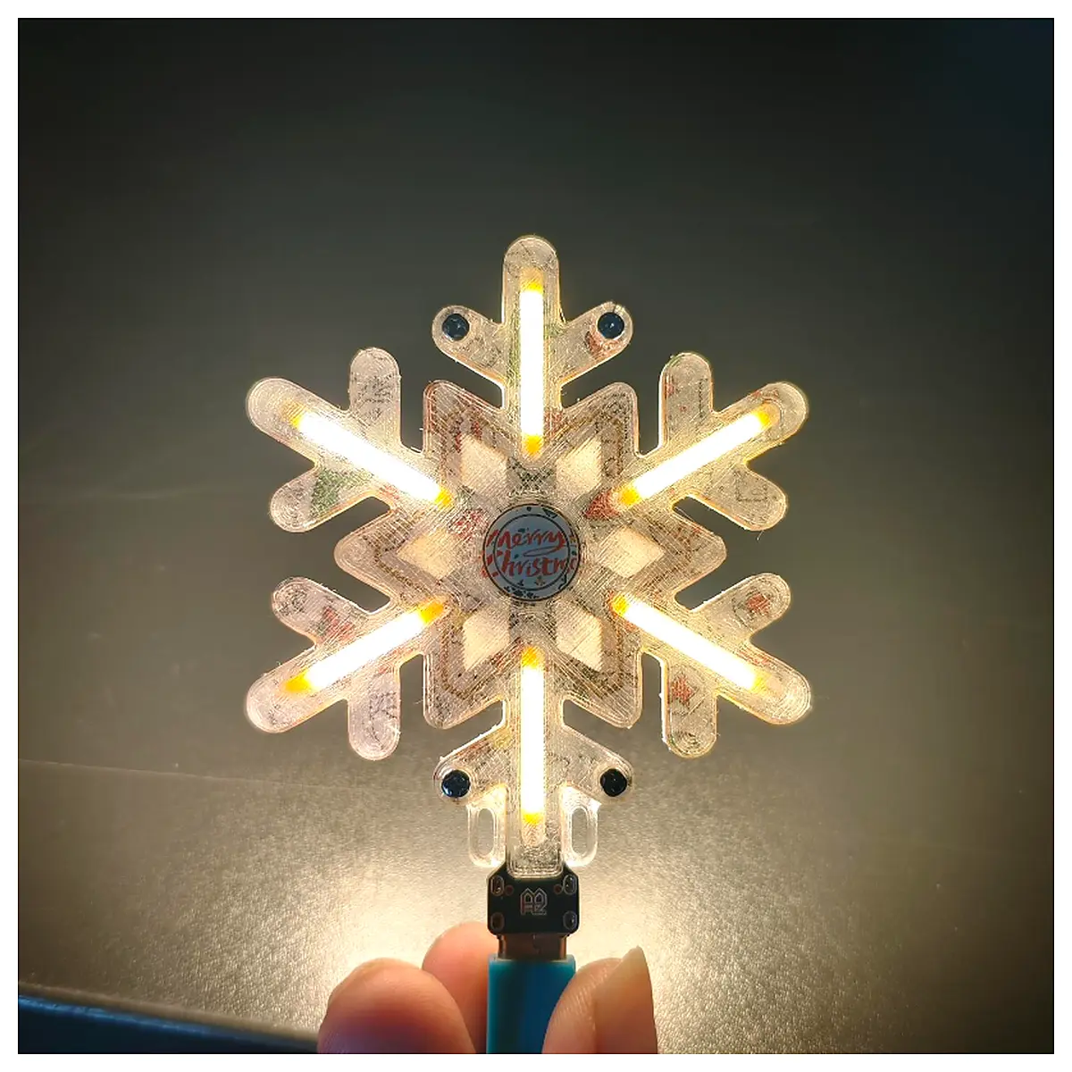 Snowflake Transparent Case Protective Case Phone Case Open Source Hanging Case Phone Accessories Shell Accessories Phone Case Holder