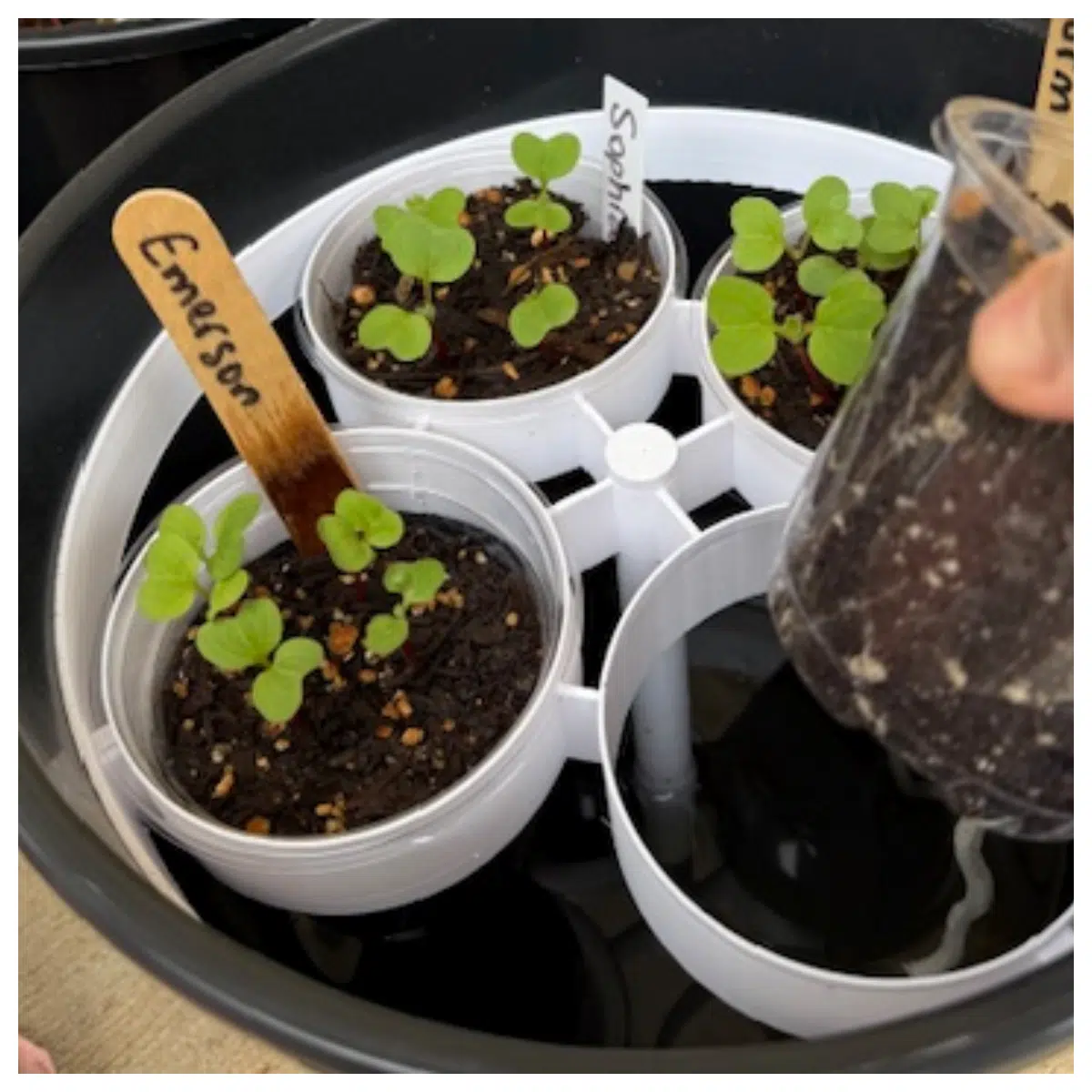 Self Watering Planter Adapter Automatic Watering System Parts Plant Pot Irrigation Accessories Smart Watering Device Fits Various Pots
