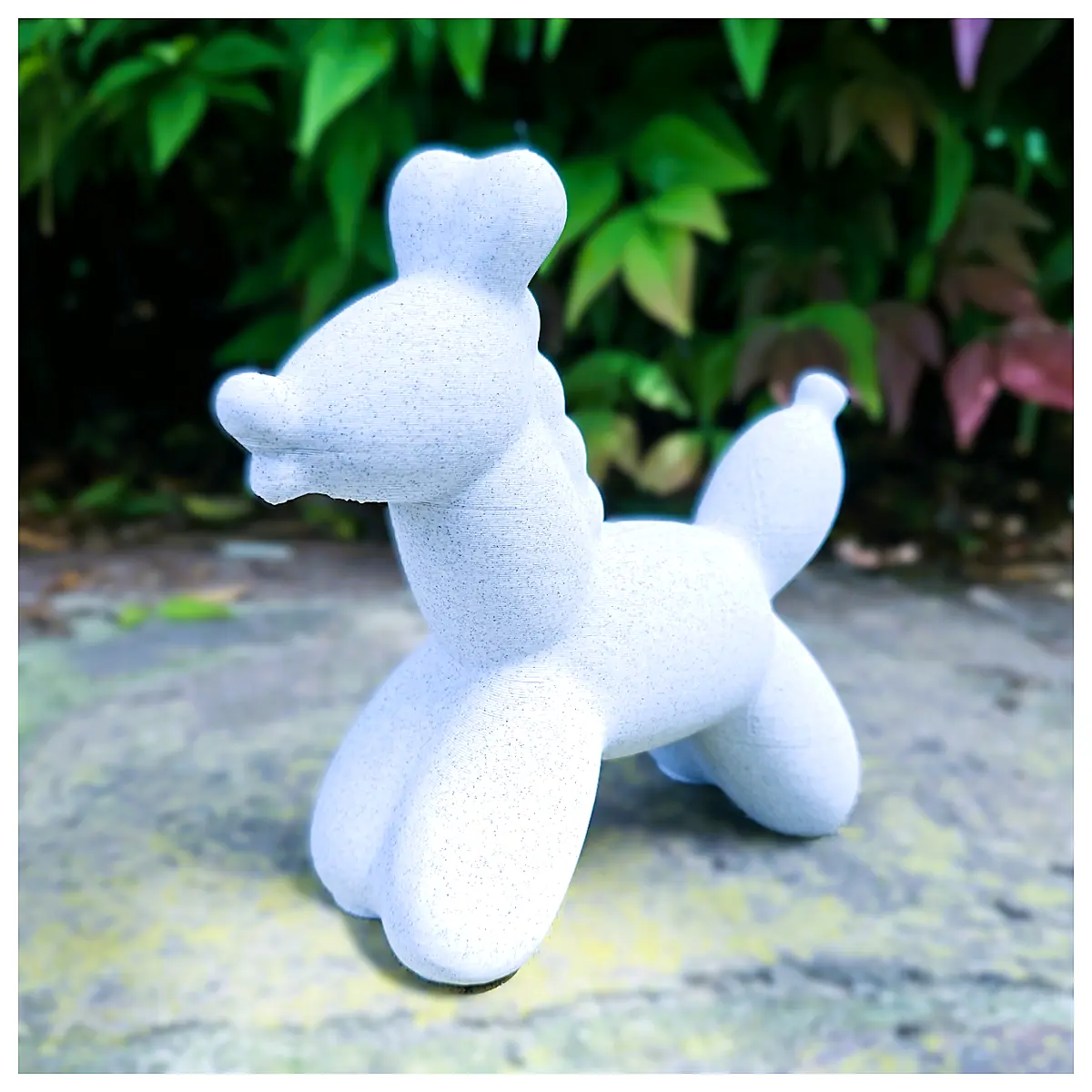 Abstract Balloon Dog Sculpture Art Figurine Multi Functional Decoration Home Decor Pet Statue