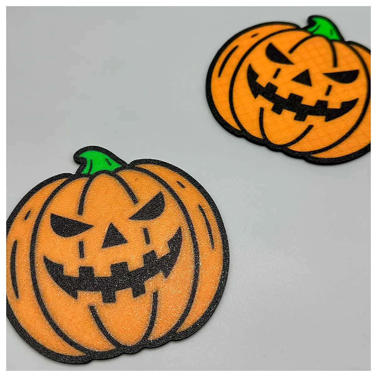 Halloween Coasters Creative Decoration Festival Gifts Party Supplies Orange Coasters