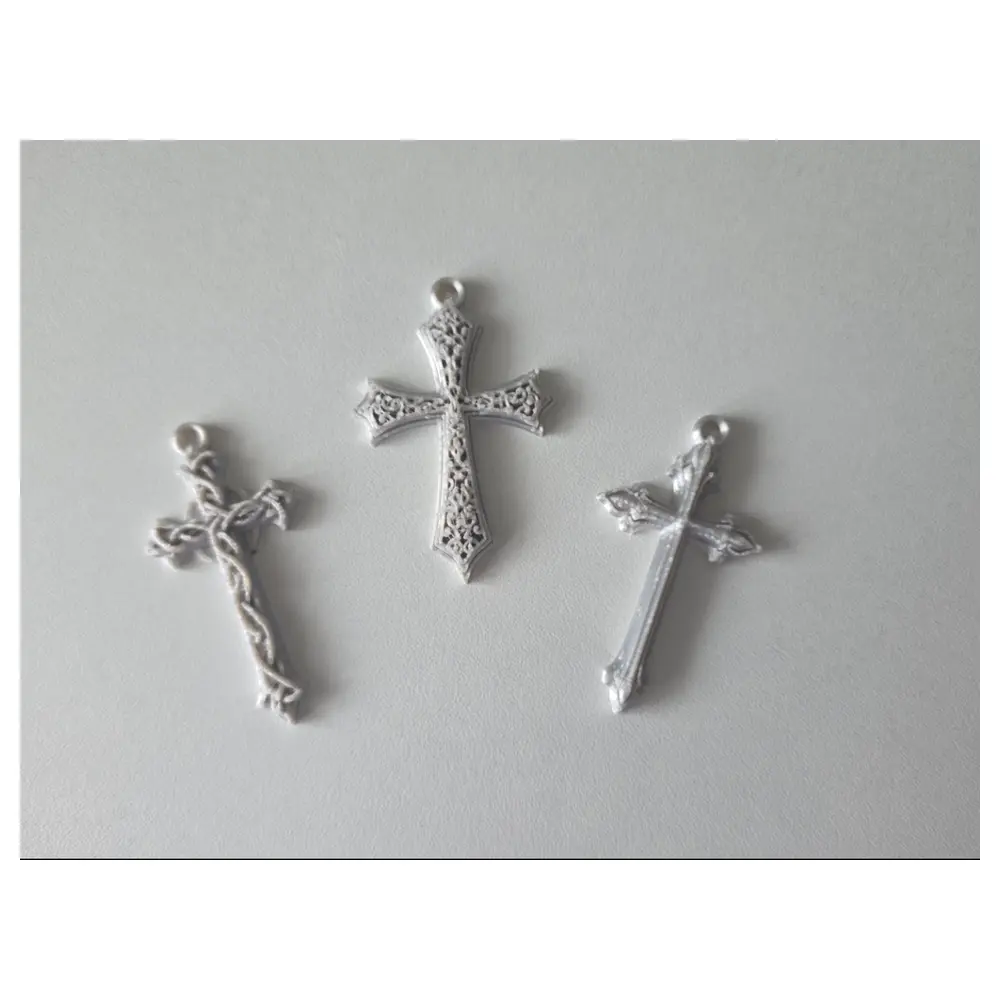 Cross Pendants Keychain Religious Jewelry Christian Symbol Jesus Cross Holy Bible Charm
