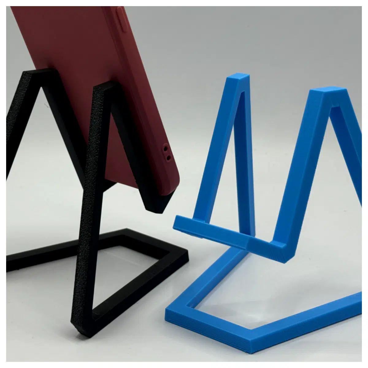 Mobile Phone Stand Minimalist Wire Frame Phone Holder Stand Base Phone Accessories Creative Stand Desktop Phone Support