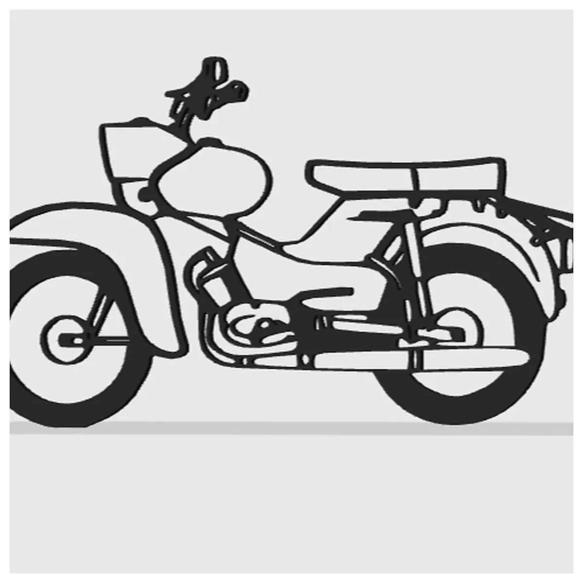 Silhouette Art Simson Star SR4 2 Car Decoration Infinite Black Decal Car Wrap Car Modification