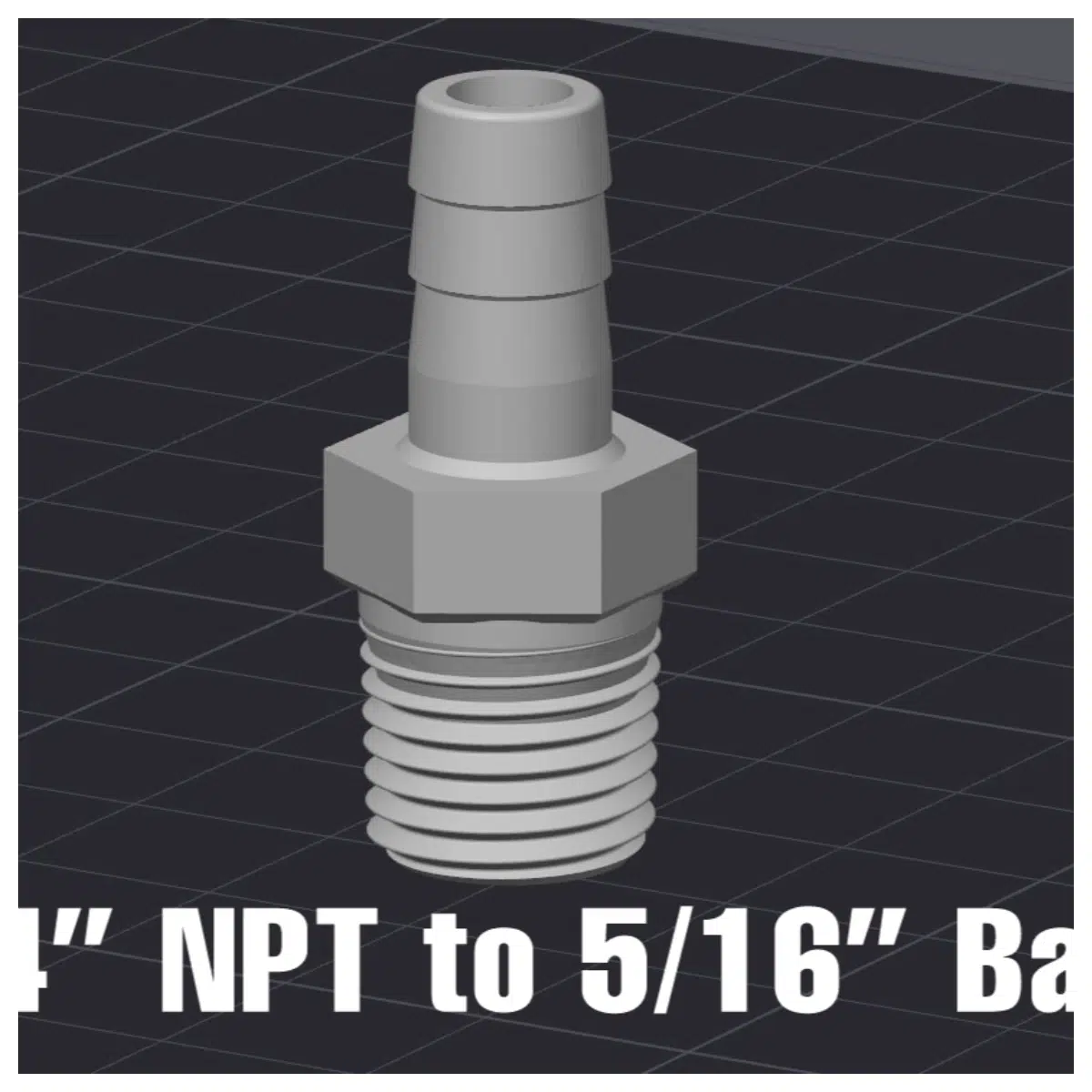 14 NPT Thread Pipe Fittings 516 BOP Connector Thread Converter Pipe Fittings Thread Adapters
