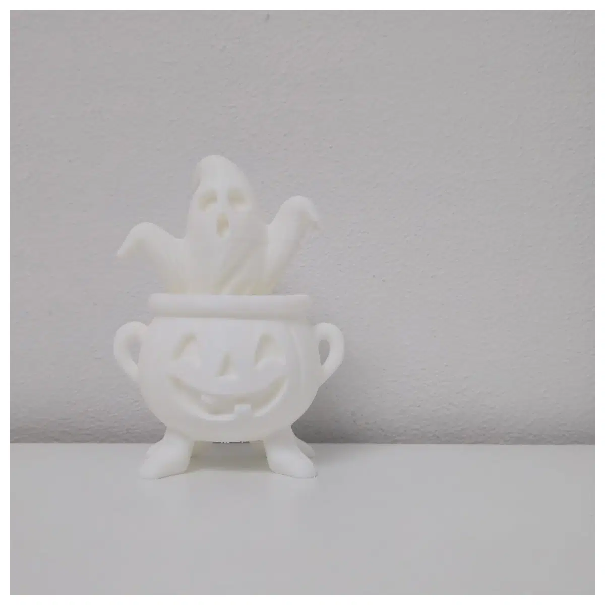 Ghost Cauldron DIY Art Supplies Carving Creative Sculpting Parts Repair