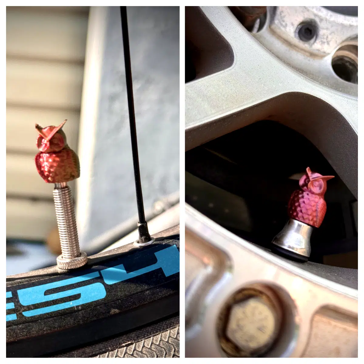 Owl Valve Caps Bicycle Accessories Valve Cap Valve Cap Cover Valve Cap Replacement Valve Cap Parts