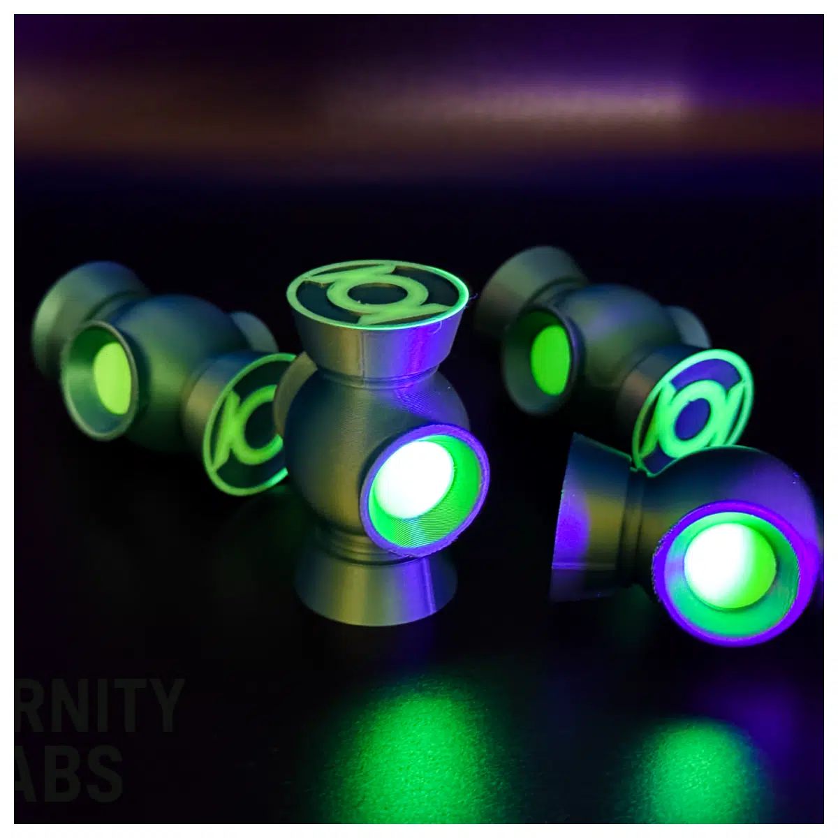Green Man Energy Battery Keychain Model Charging Case Kids Toy Emergency Power Mini Portable Charger Safe Eco Friendly