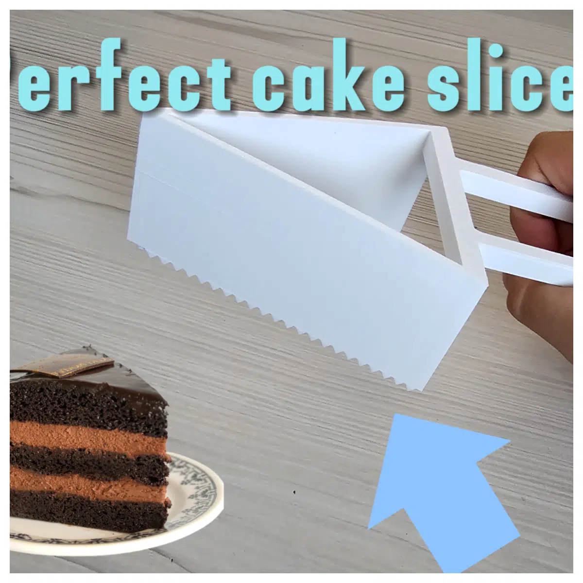 Cake Slicer Quick Cake Cutting Tool Dessert Making Supplies Pie Slice Cutter Cake Portioning Device Kitchen Gadget