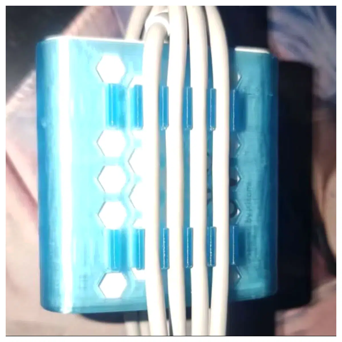 120W Fast Charger Storage Bag Power Bank Organizer Box Charging Accessory Storage Case Charging Parts Organizer