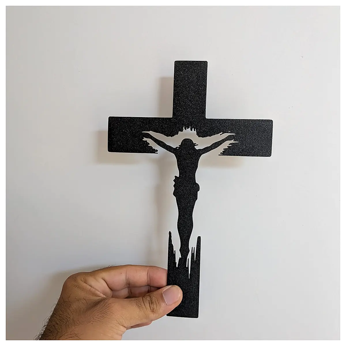Religious Wall Art Jesus Cross Painting Biblical Artwork Decor Wall Hanging Christian Art