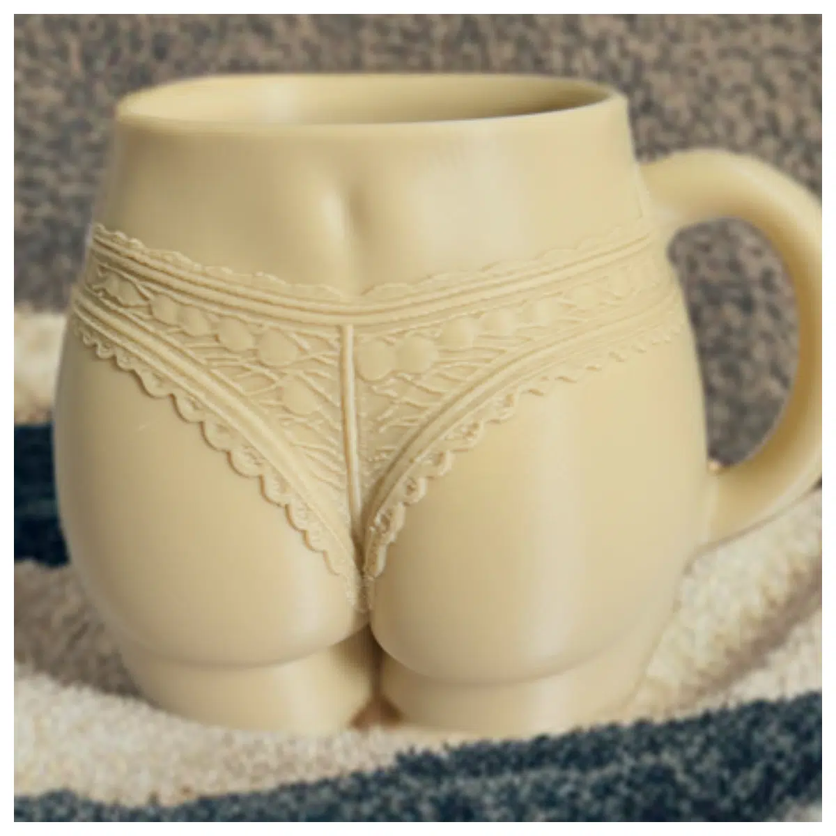 Funny Butt Mug Novelty Planter Pen Holder Stem Cup Creative Gift Desk Decoration Multi functional Storage