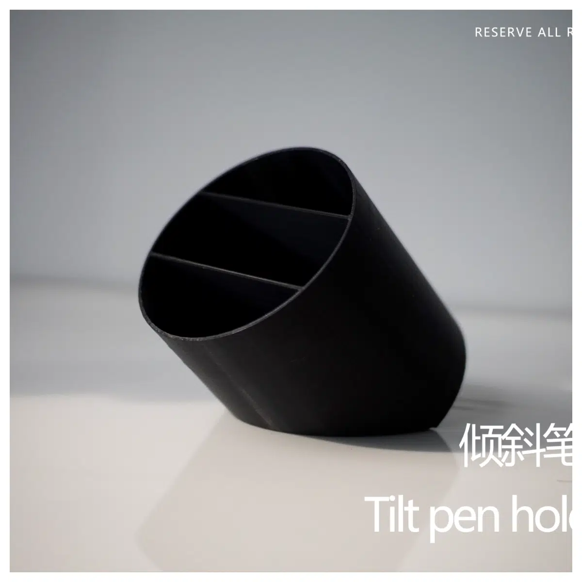 Tilt Pen Holder Desk Stand Creative Writing Support Angle Holder Office Study Lazy Holder Accessory