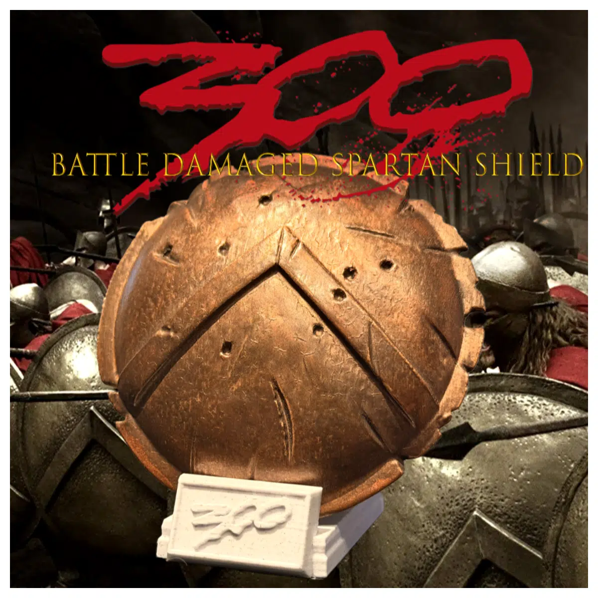 300 Spartans Armor Set Ancient Greek Battle Shield Spartan Accessories Historical War Model