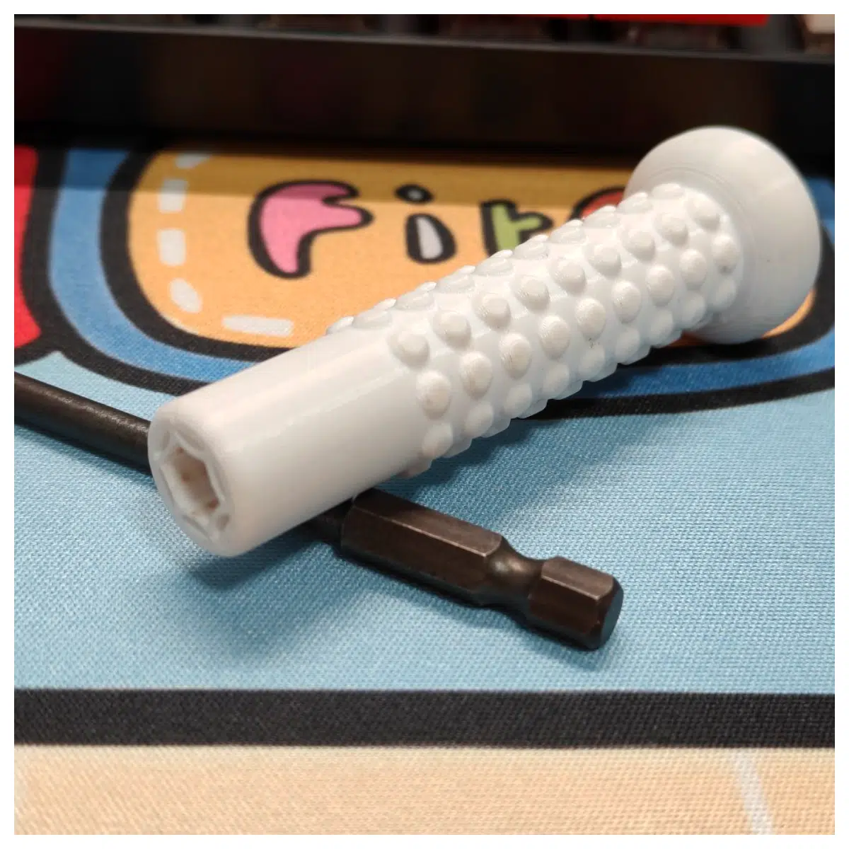 635mm Inner Hex Elastic Handle Locking Tool No Magnet Fastening Parts Accessory Torque Wrench