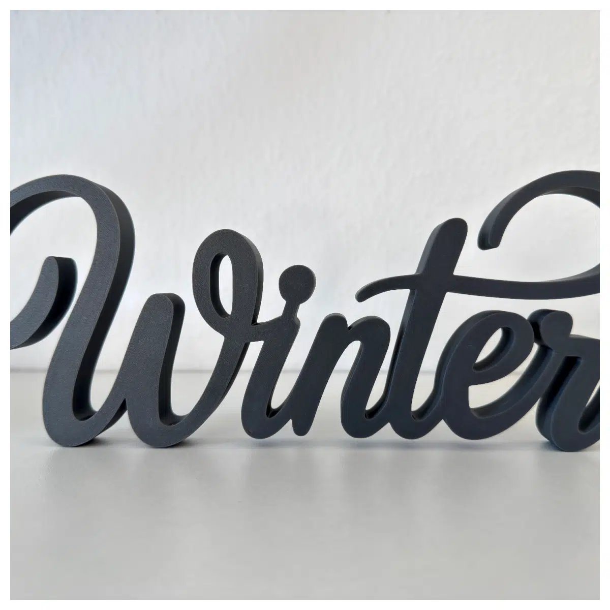 Christmas Decorations Winter Figurines Festive Text Christmas Decor Holiday Gifts Display Decoration