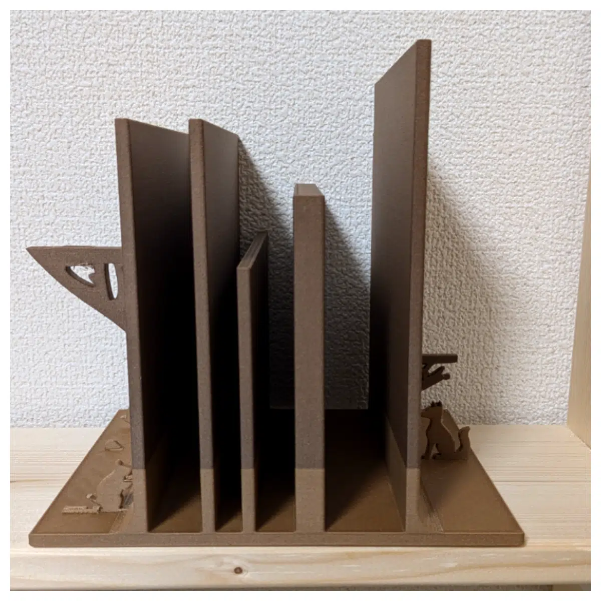 Multi Slot Animal Figurine Shelf Stand Animal Bookcase Pet Shelf Children s Learning Shelf Creative Shelf Multi Tiered Shelf Toy Shelf