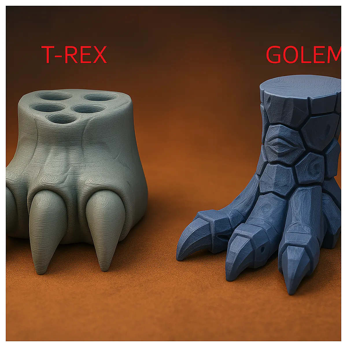 Desktop Decoration Rock Foot Figurine Stone Decor Tabletop Art Creative Placement Indoor Decoration