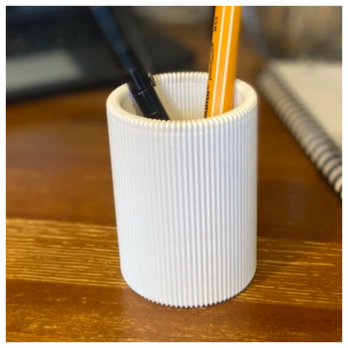 Modern Spiraled Pen Tube Holder Office Stationery Student Gift Pen Case Accessories