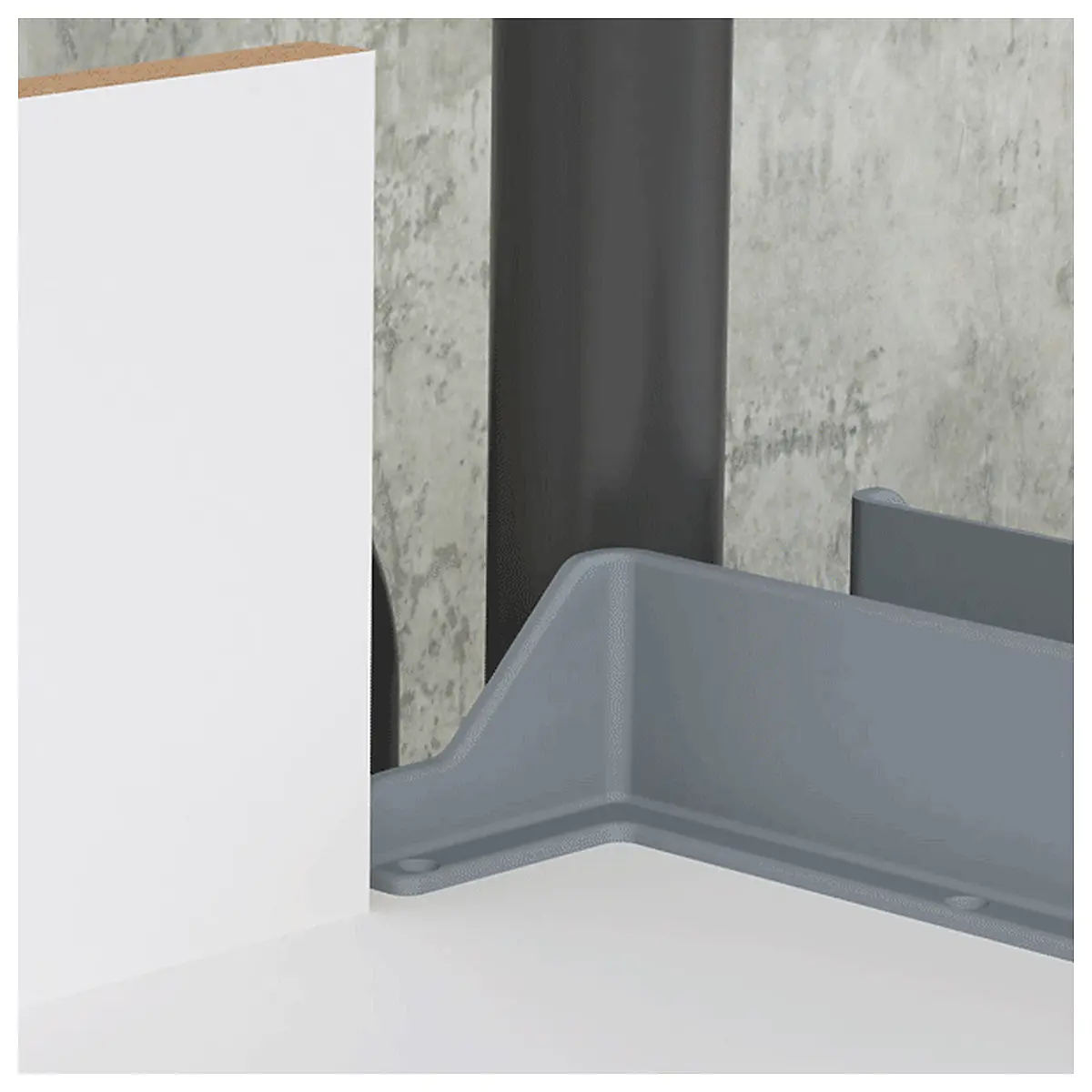 Bathtub Under Pipe Guard U Shaped Protector Bathtub Water Pipe Shield Leakproof Impact Protection Accessories