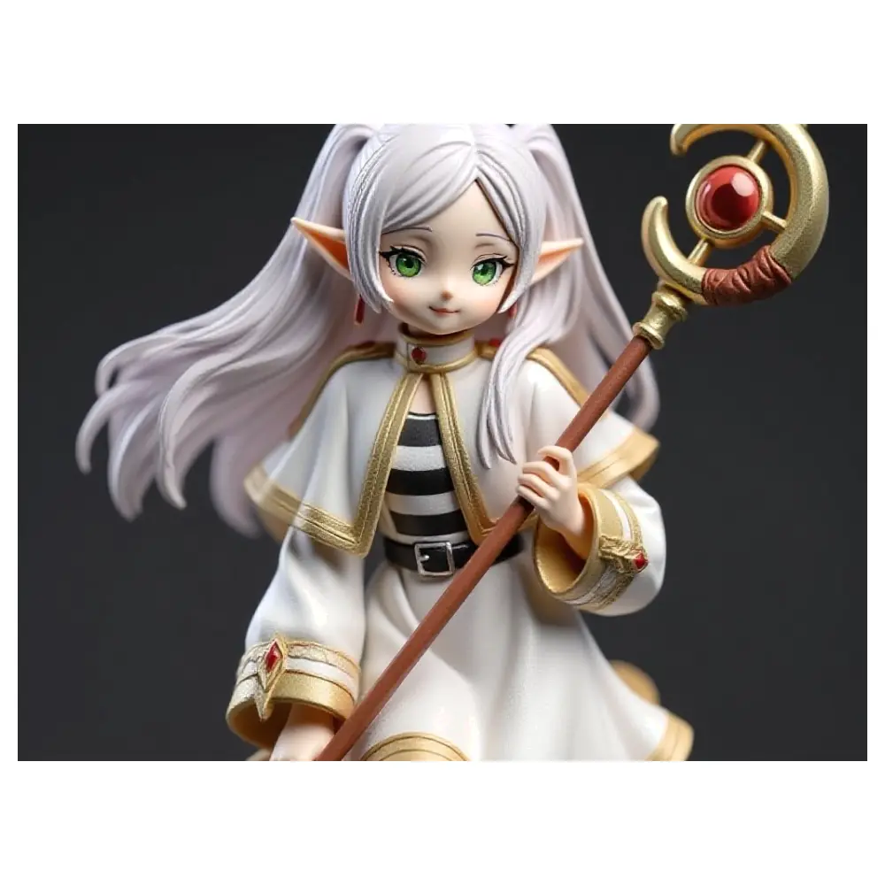 Frillia Figurine Q Version Collectible Anime Character Model Toy Display Stand