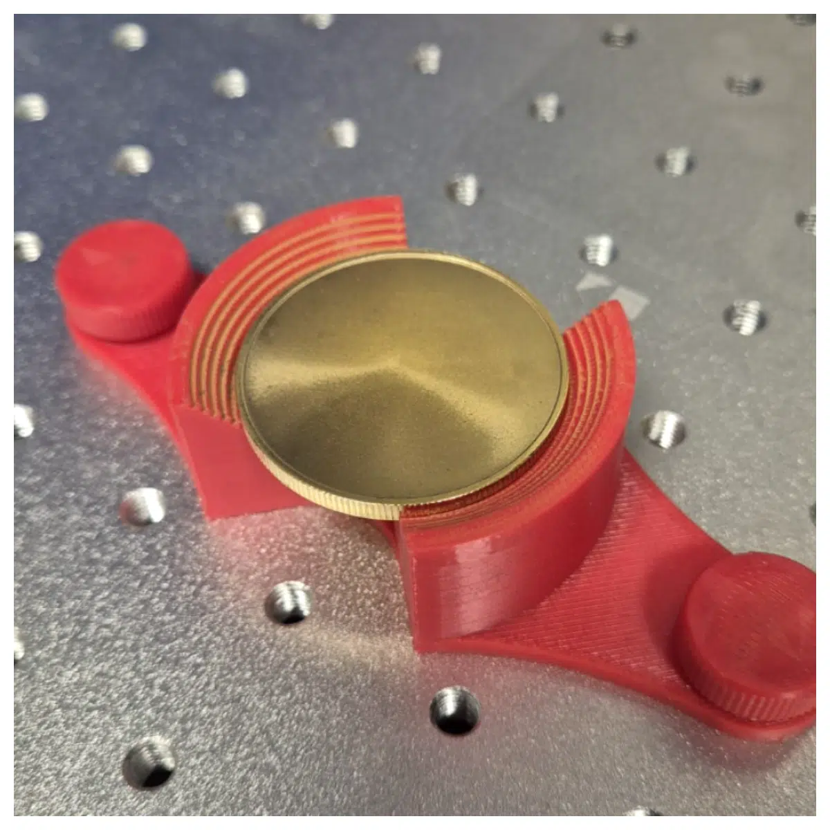 Fiber Laser Coin Fixing Device 10 50mm Laser Engraving Accessories Laser Marking Parts
