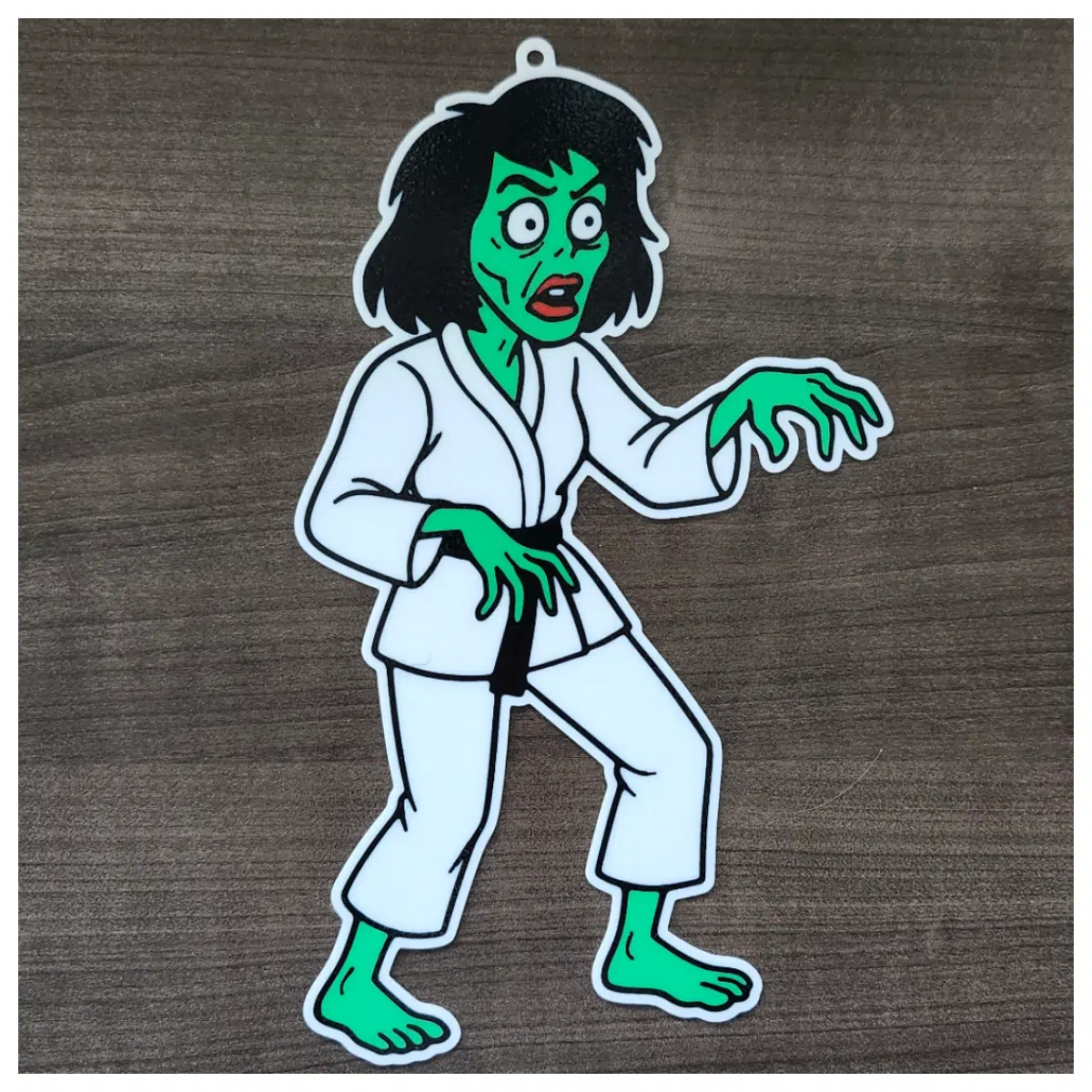 Zombie Mom Martial Arts Action Tutorial Horror Movie Zombie Game Accessories Roleplay Toys Collectibles Merchandise