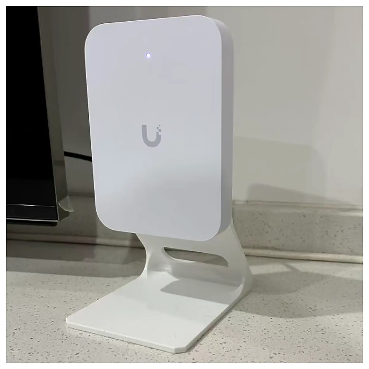 Wall Mount Desk Stand Computer Stand Support Adjustable Desk Holder Accessory Support Stand for Monitors Laptop