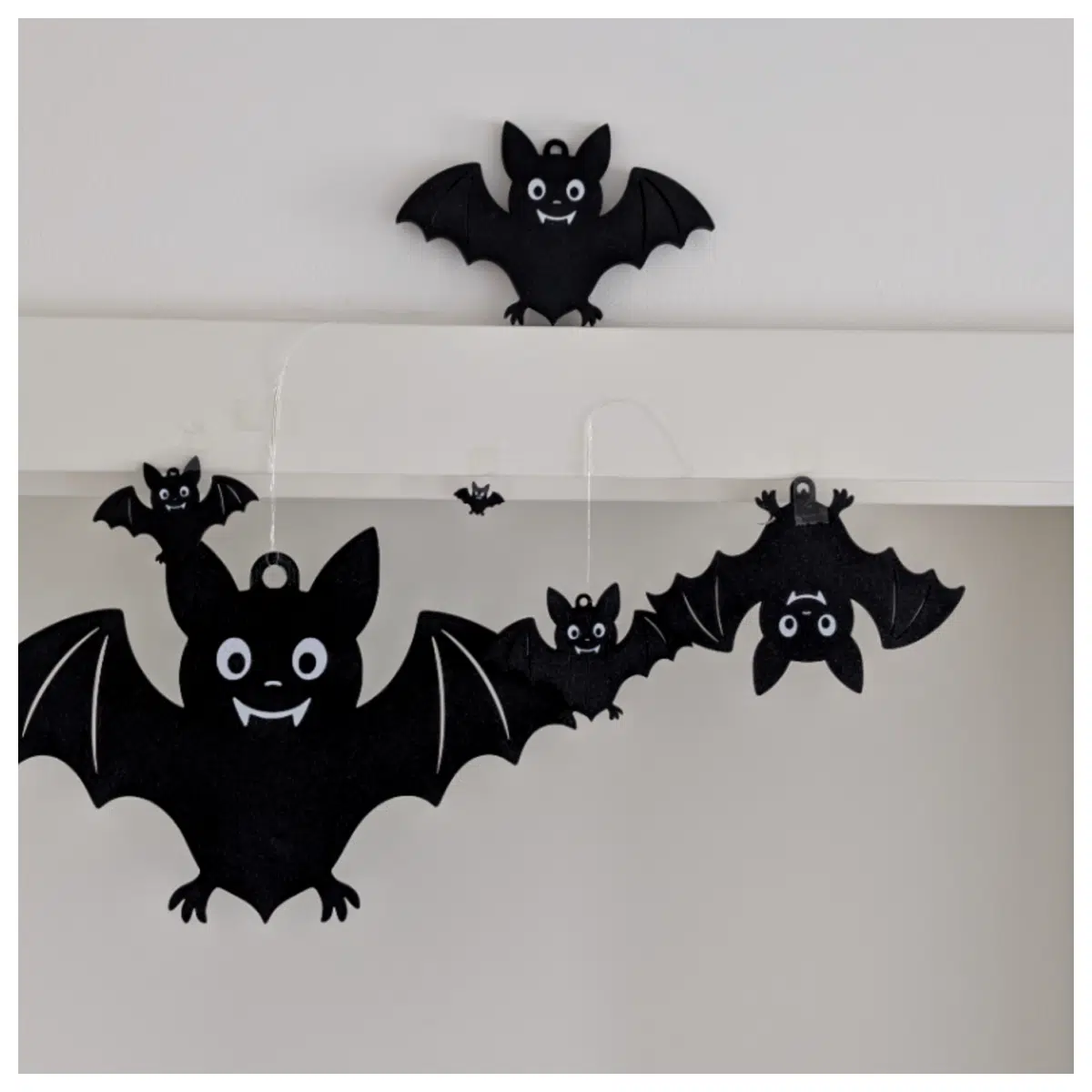 Halloween Bat Ghost Costume Accessories Happy Theme Outfit Parts Ghost Apparel Bat Headwear Kids Halloween Props