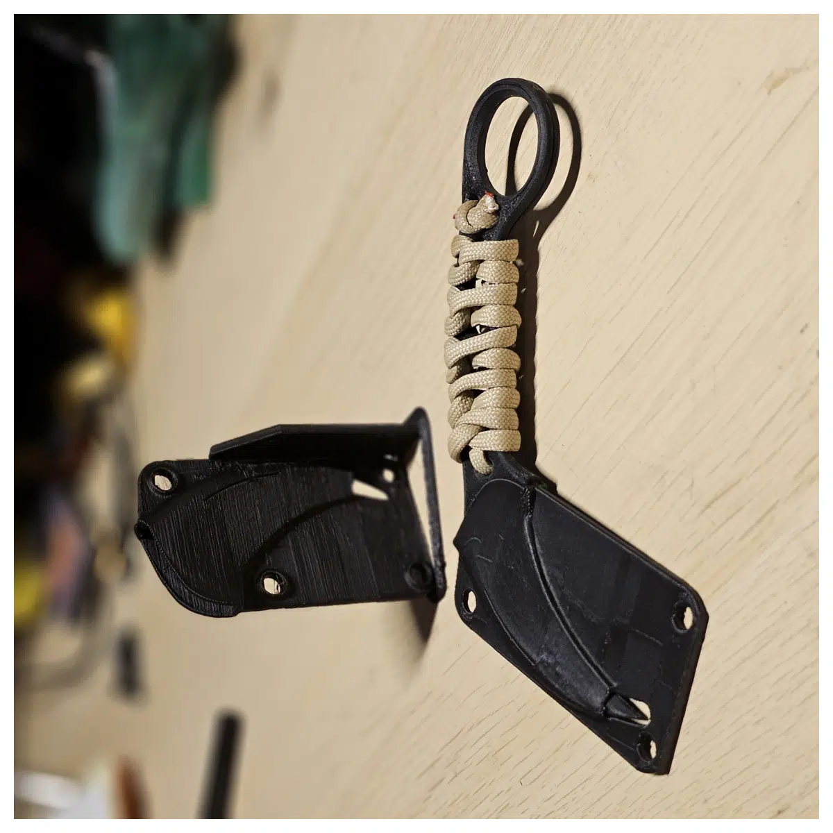 Karlanbit Sheath Simple Portable Outdoor Survival Guard Blade Protection Sheath