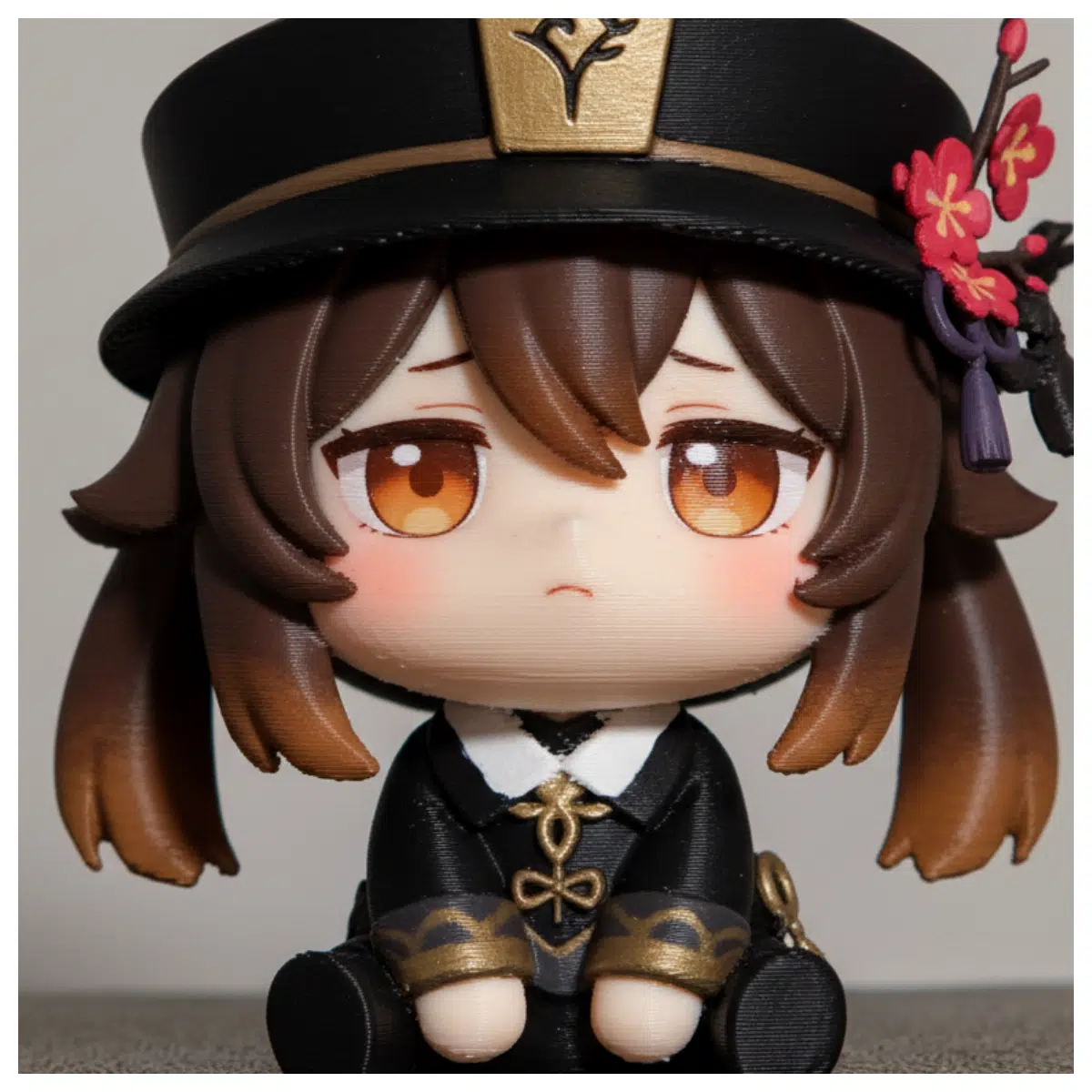 Nut Brown Q Sit Sit Joy Anime Character Cushion Cute Cosplay Sitting Figure Desk Decoration Game Accessory