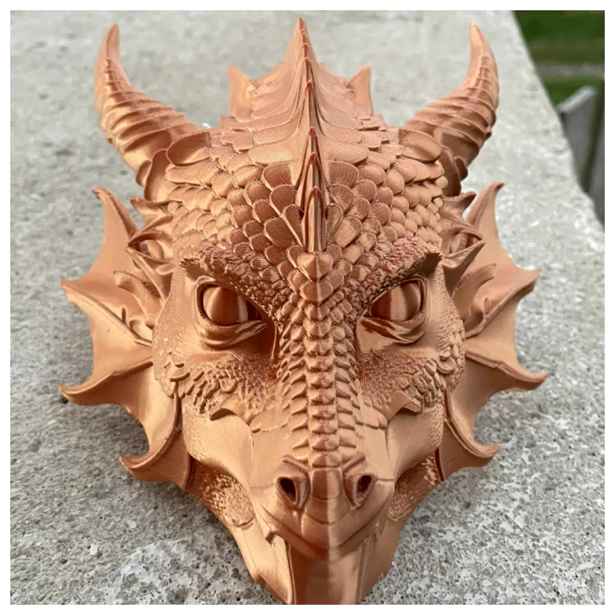 Dragon Head Sculpture Decorative Figurine Dragon Culture Dragon Carving Dragon Art Dragon Decoration Dragon Head Accessories Dragon Theme Gift