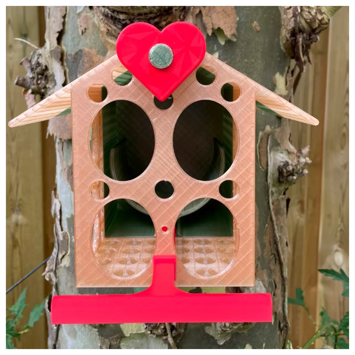 Peanut Butter Bird Feeder Bird Food Dispenser Outdoor Bird Feeding Supplies Bird Seed Supplement Bird House Accessories