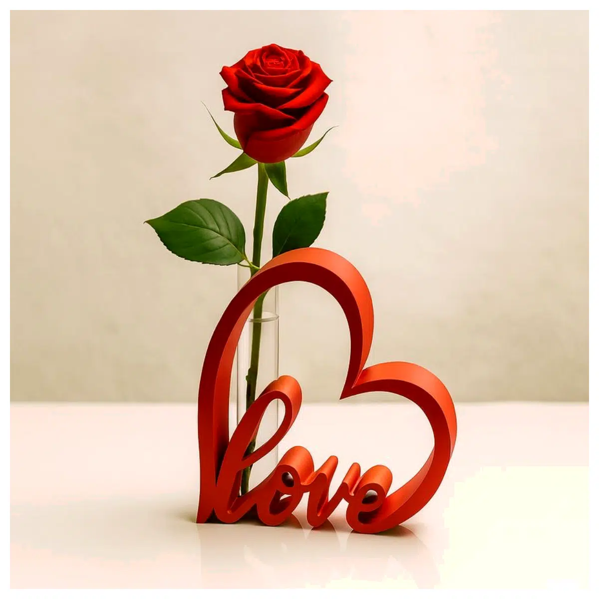 Shaped Vase Love Vase Romantic Vase Decorative Vase Gift Vase Floral Arrangement Creative Flower Art