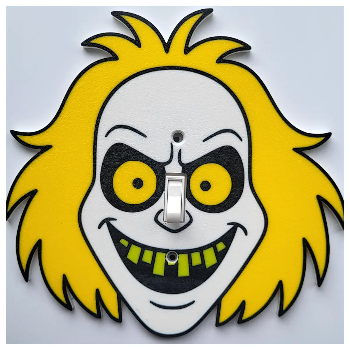 Cartoon Switch Cover Beetle Juice Replacement Switch Decorative Lighting Accessories Universal Switch Panel Home Lighting