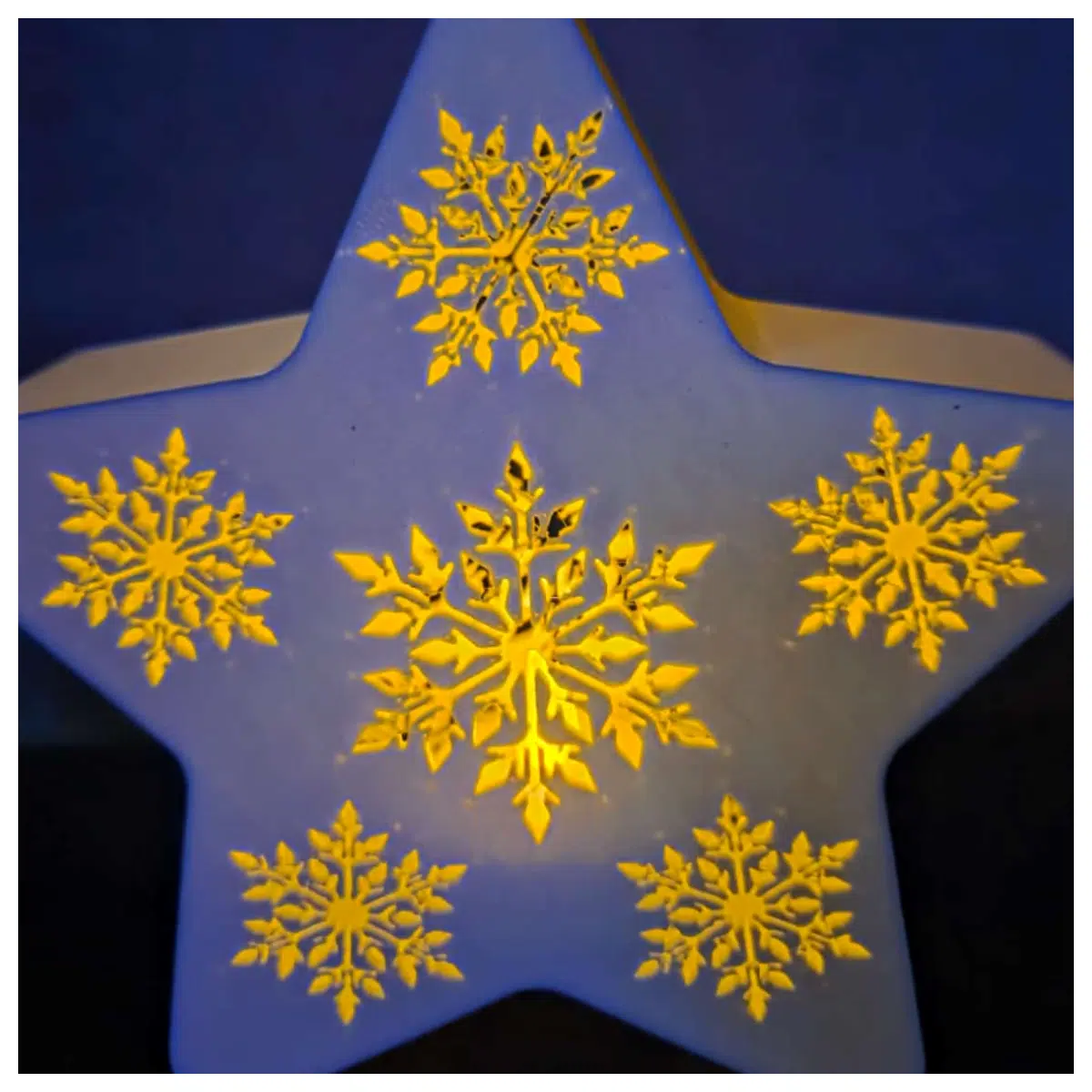 Star Shaped Tea Holder Ceramic Handmade Candle Stand Decorative Display Stand Home Decor Accessory