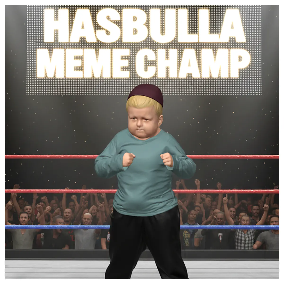 Hasbulla Fighter Training Gear Fitness Apparel Workout Clothes Sports Equipment Accessories