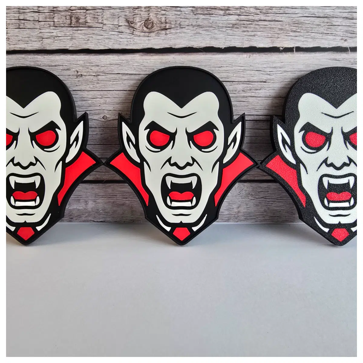 Vampire Coasters Magnetic Coasters Desktop Decoration Ghost Figurine Creative Home Decor Ghost Display