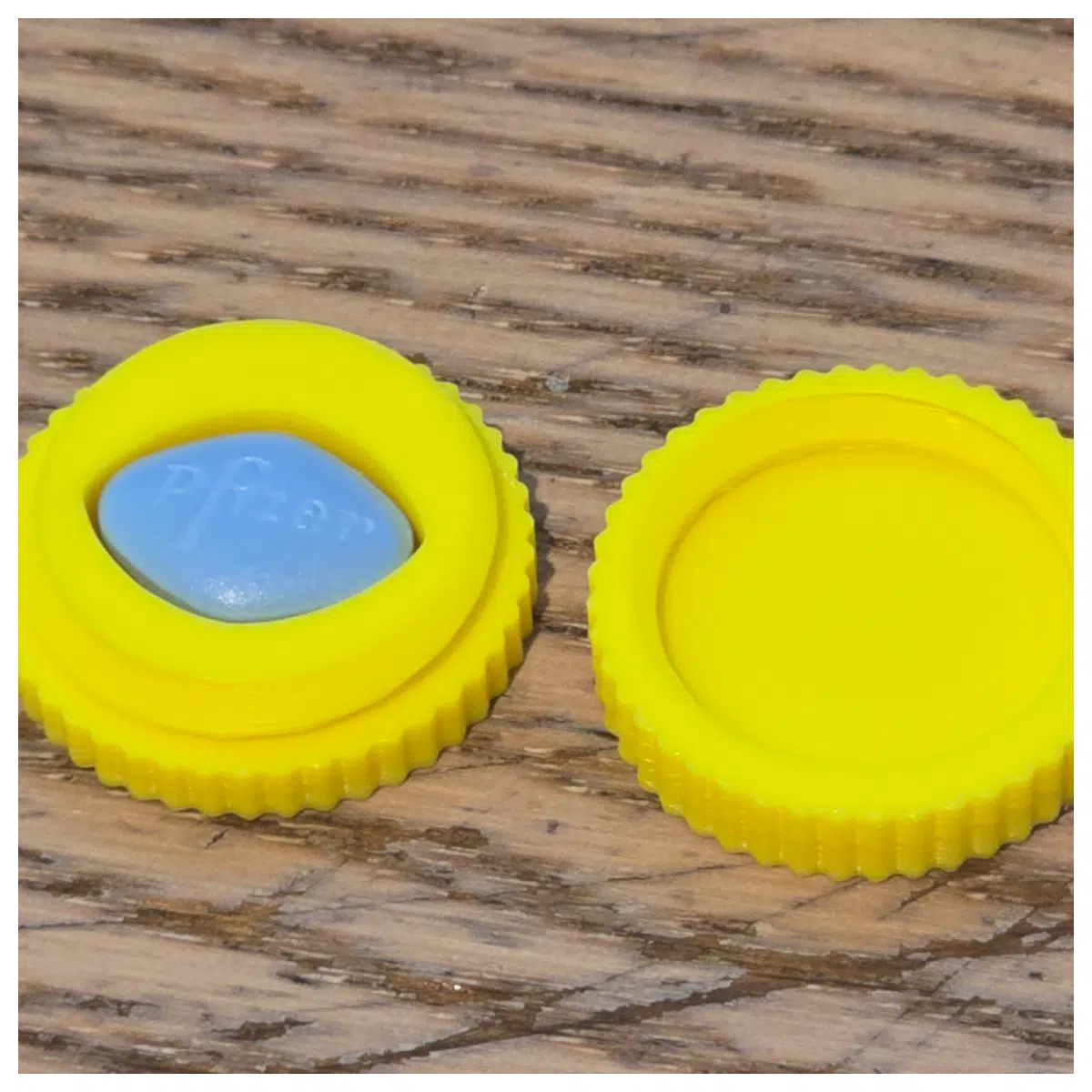 Wan Aik Capsule Organizer Single Capsule Storage Box Vitamin D3 Calcium Tablet Holder Pill Dispenser Medication Organizer