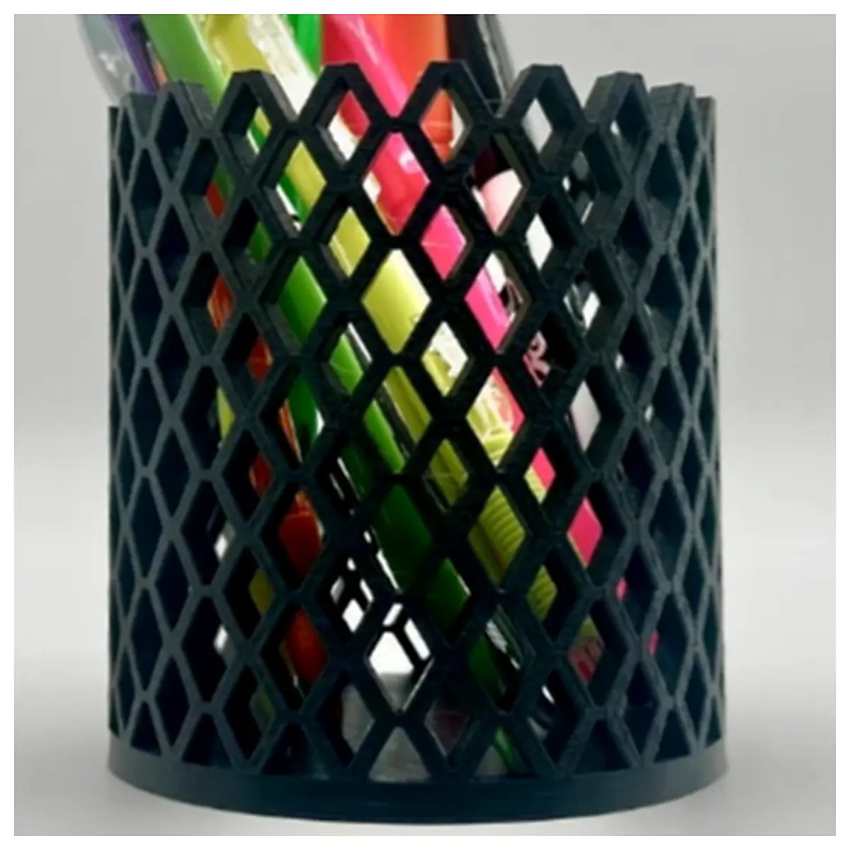 Mesh Pencil Holder Phone Stand Mobile Case Phone Accessories Protective Case Multi Functional Stand Phone Storage