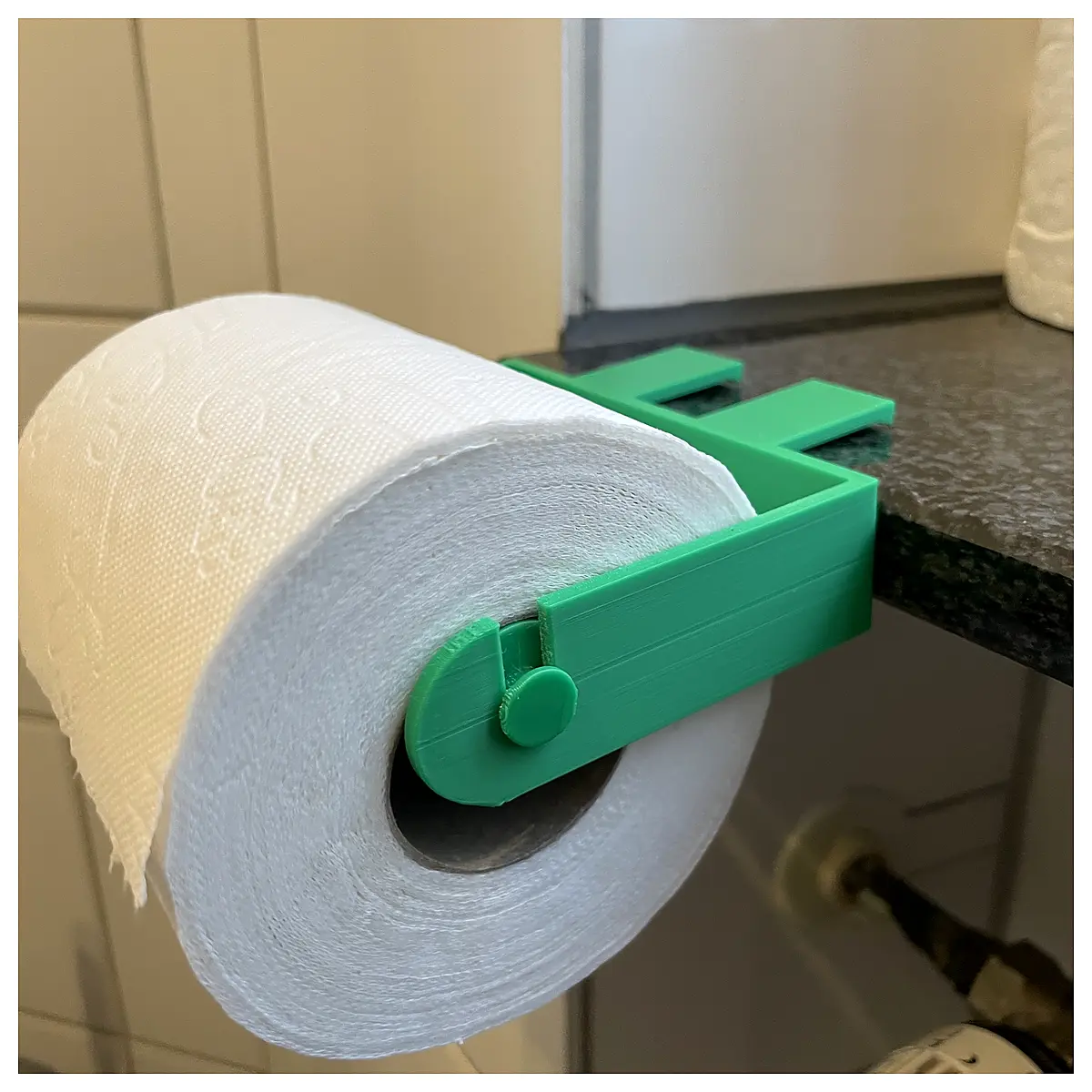 Paper Towel Holder No Screws Easy Installation Glue Alternative Kitchen Bathroom Toilet Paper Holder