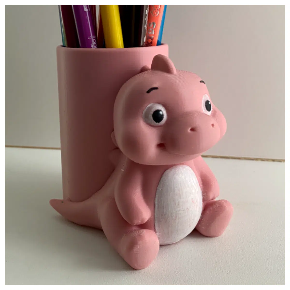Dinosaur Pencil Holder Toy Collection Desk Decor Creative Gift Dinosaur Dinosaur Accessories