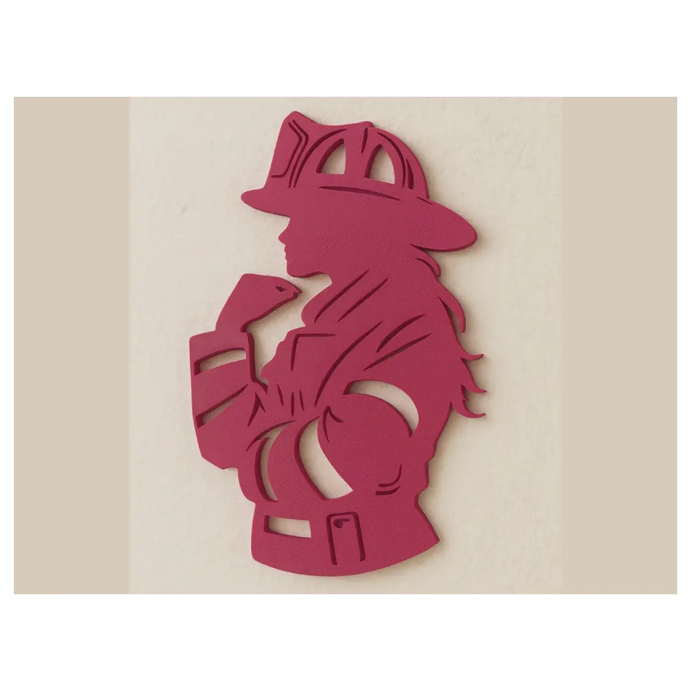 Firefighter Wall Decor Firefighter Wall Stickers Firefighter Theme Decorations Firefighter Memorial Gifts Wall Art